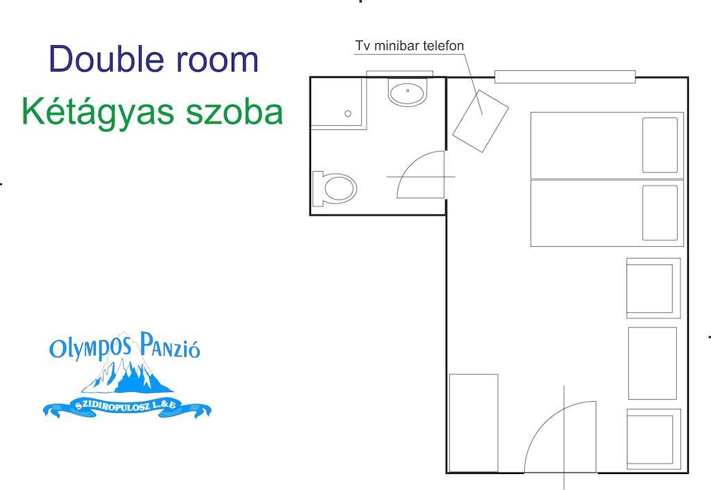 Hotel Olympos Panzió Budaörs Habitación foto